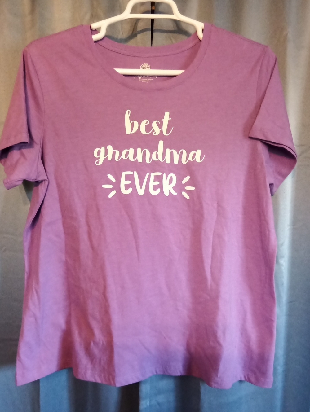 Best Grandma Ever Purple Graphic Tee